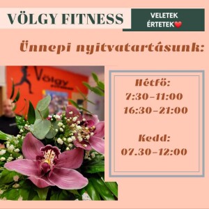 Kedves Vendégek! Ünnepi nyitvatartás! Március 15. Már 9 éven keresztül Völgy Fitness Veletek Értetek #völgyfitness #órarend #spinning #alakformáló #zsírégető #step #gerinctorna #karate #boxterem #dancefitness #zumba #masszázs #speedfitness #flabelos #szolárium #gym #online #gerincjoga #YINjoga #lányok #fiúk #egészség #immunrendszer #társaság #veletek #értetek #22ker #gymlife #training